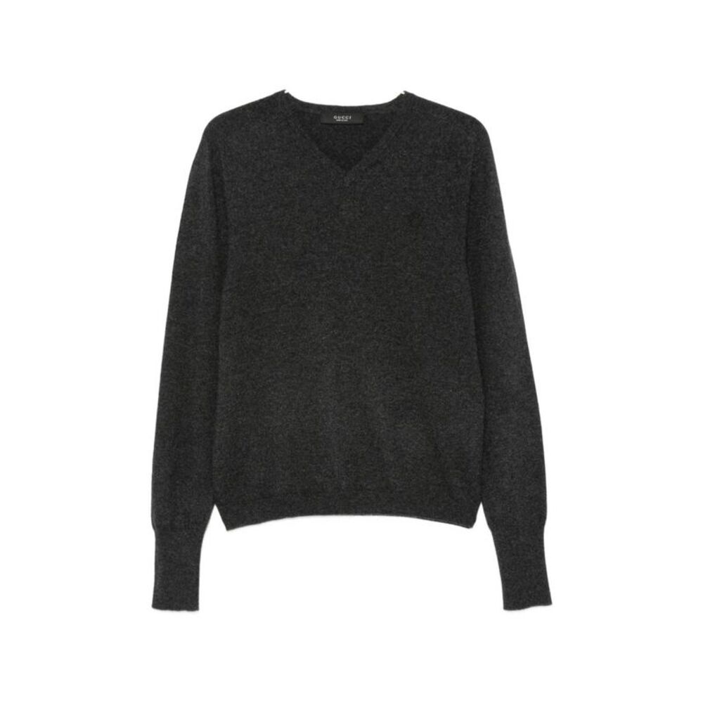Gucci Women Cashmere V-Necked Sweater